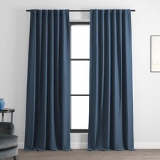HPD Half Price Drapes Bellino Room Darkening Curtains 84 Inches Long Curtains...