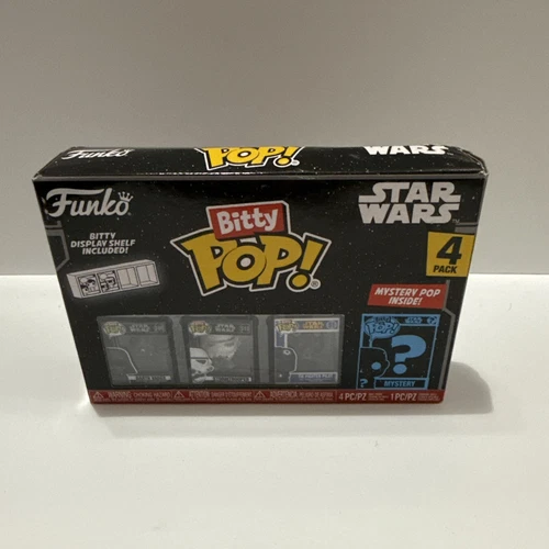 FUNKO BITTY POP!: STAR WARS - Darth Vader 4PK [New Toy] Vinyl Figure Sealed