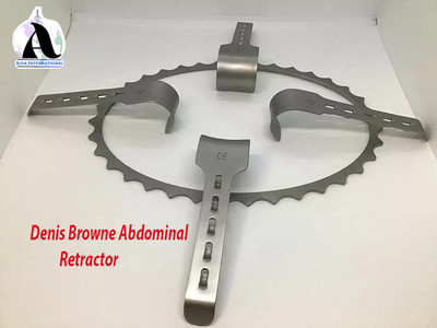 Denis Browne Abdominal Retractor Surgical Instruments same photo Set