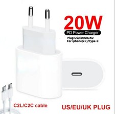 20W PD Quick Charger Usb C Cable For Samsung S20 21 Note20 iphone13 12 11Pro Max