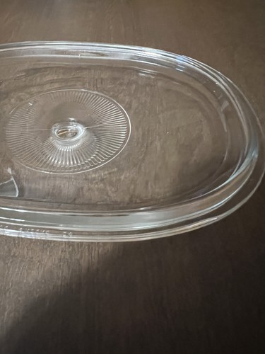 Pyrex Tapa Ovalada 11” X 8.5” Tapa de Repuesto Transparente DC1.5.C Tapa de Vidrio Solo - Imagen 11 de 12