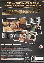Sneak King (Microsoft Xbox, 2006)