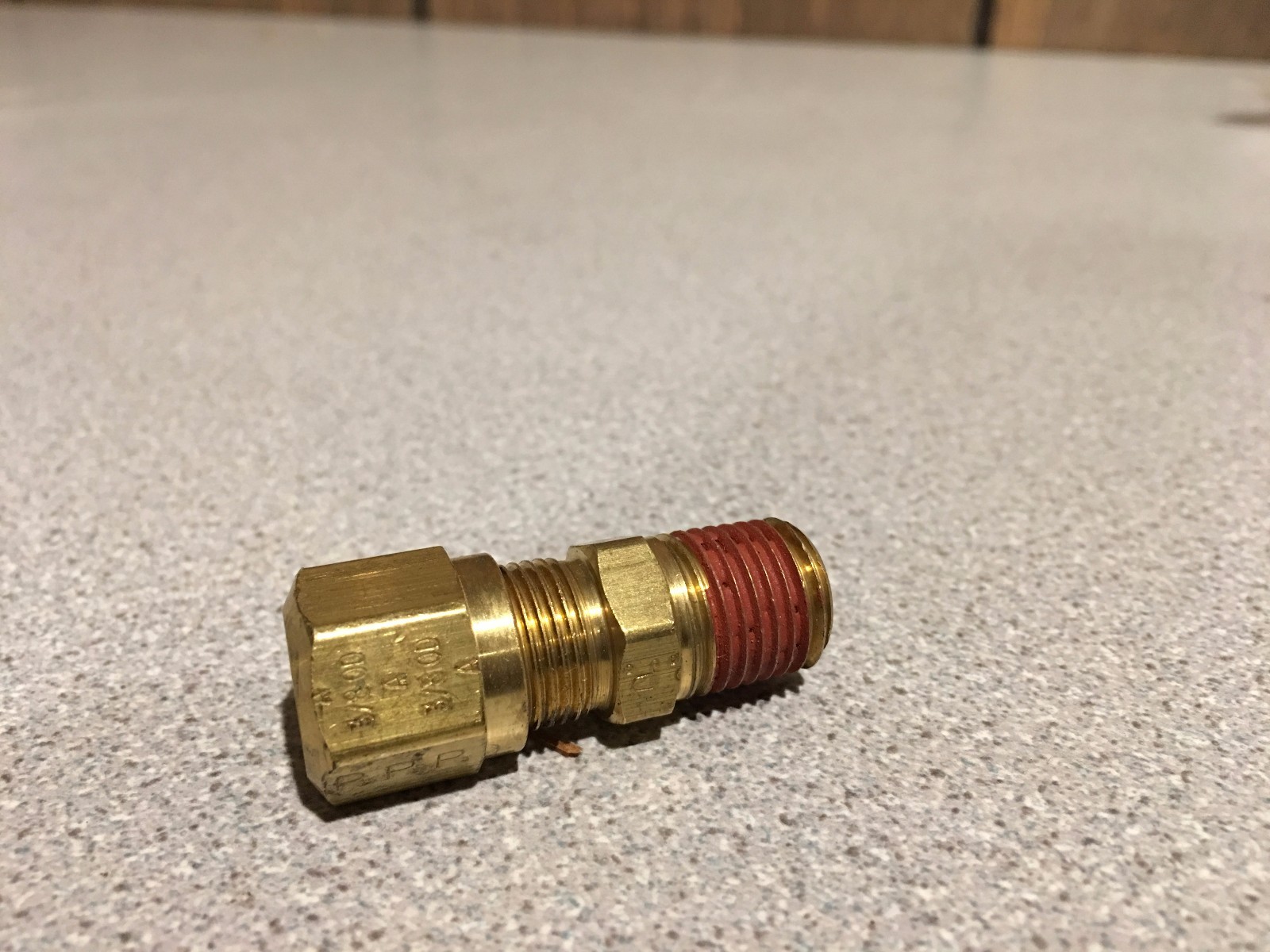 NEW QTY 5 Manitowoc 1/4" MIP NPT to 1/4" Hose Tube Brass Fitting