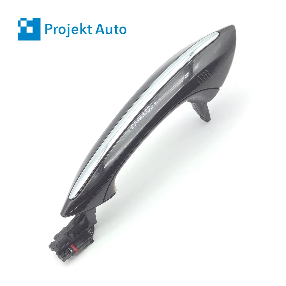 09-19 OEM BMW mango derecho confort acceso 668 negro 2 7231934 F01 F02 F04 F10 Foto 2 de 4