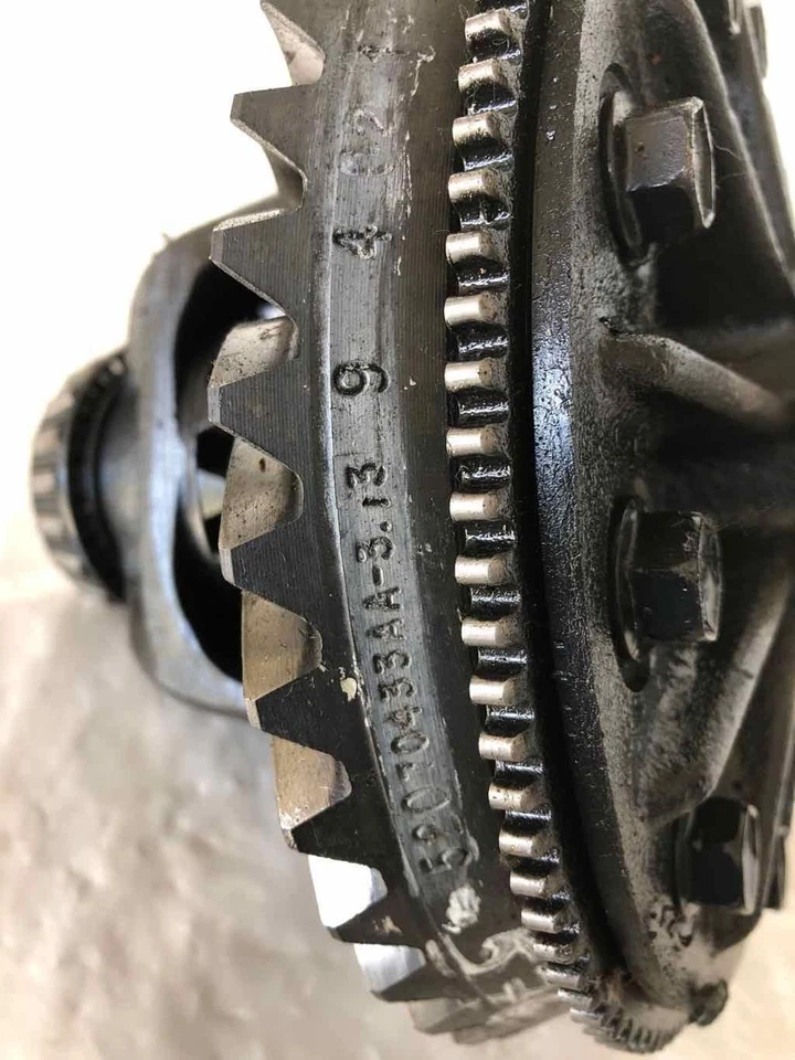 Jeep Liberty 2002-2007 caja diferencial eje piñón eje engranaje corona conjunto Foto 3 de 4