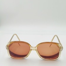 Vintage ORA Rita Brown Oval Sunglasses FRAMES ONLY Hong Kong