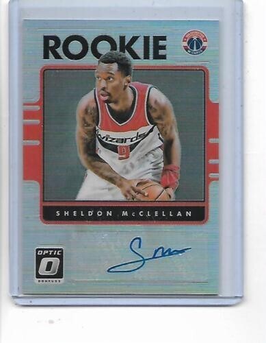 2016-2017 Sheldon McClellan Optic Rookie RC Auto Autograph #44
