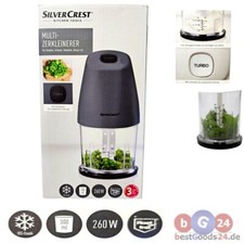 Multizerkleinerer 260W Zerkleinerer Mixer mit Turbotaste Schlagscheibe