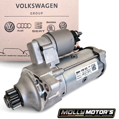 ORIGINAL Anlasser / Starter VW Audi Skoda Seat 2.0 TDI 02E911022C ohne Pfand NEU - Bild 1 von 4
