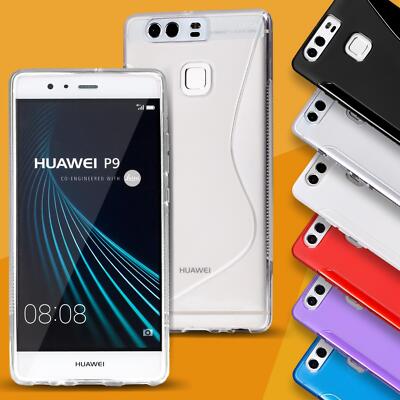 Handy Hülle für Huawei Modelle Case Schutz Tasche Cover Silikon Rückschale