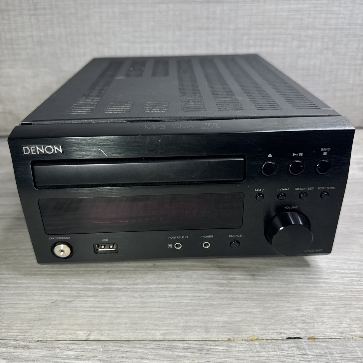 DENON CDレシーバー　RCD-M37 Denon RCD-M37-CD Receiver-Fully Working - Cleaned - Remote