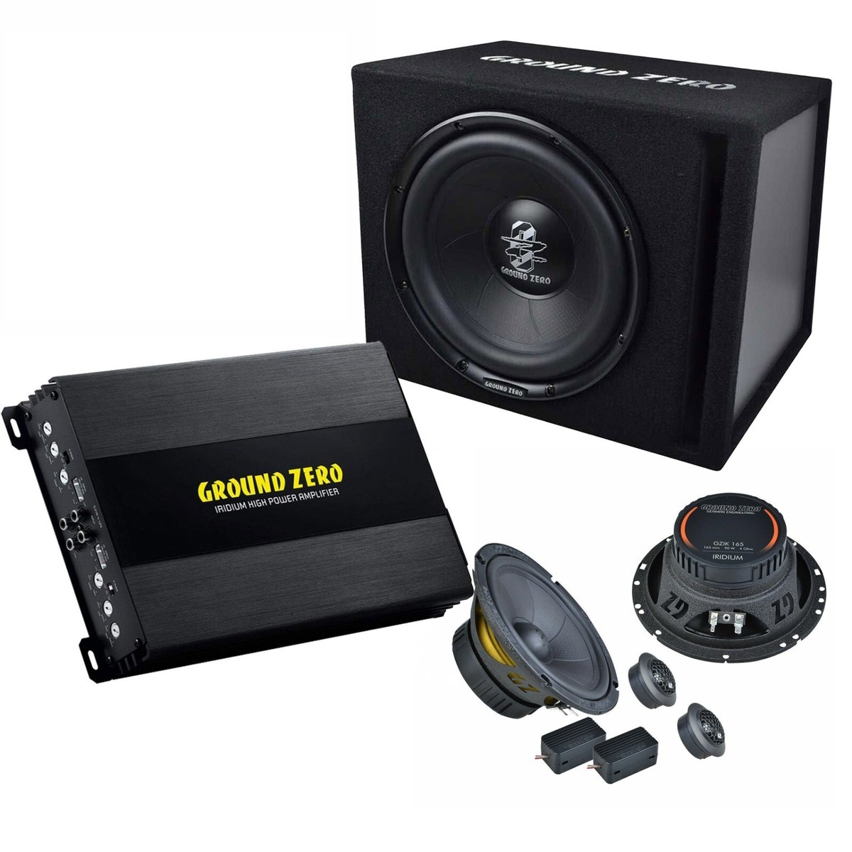 Hotel Kalinga Hifonics Brutus Subwoofer GROUND ZERO SoundPack