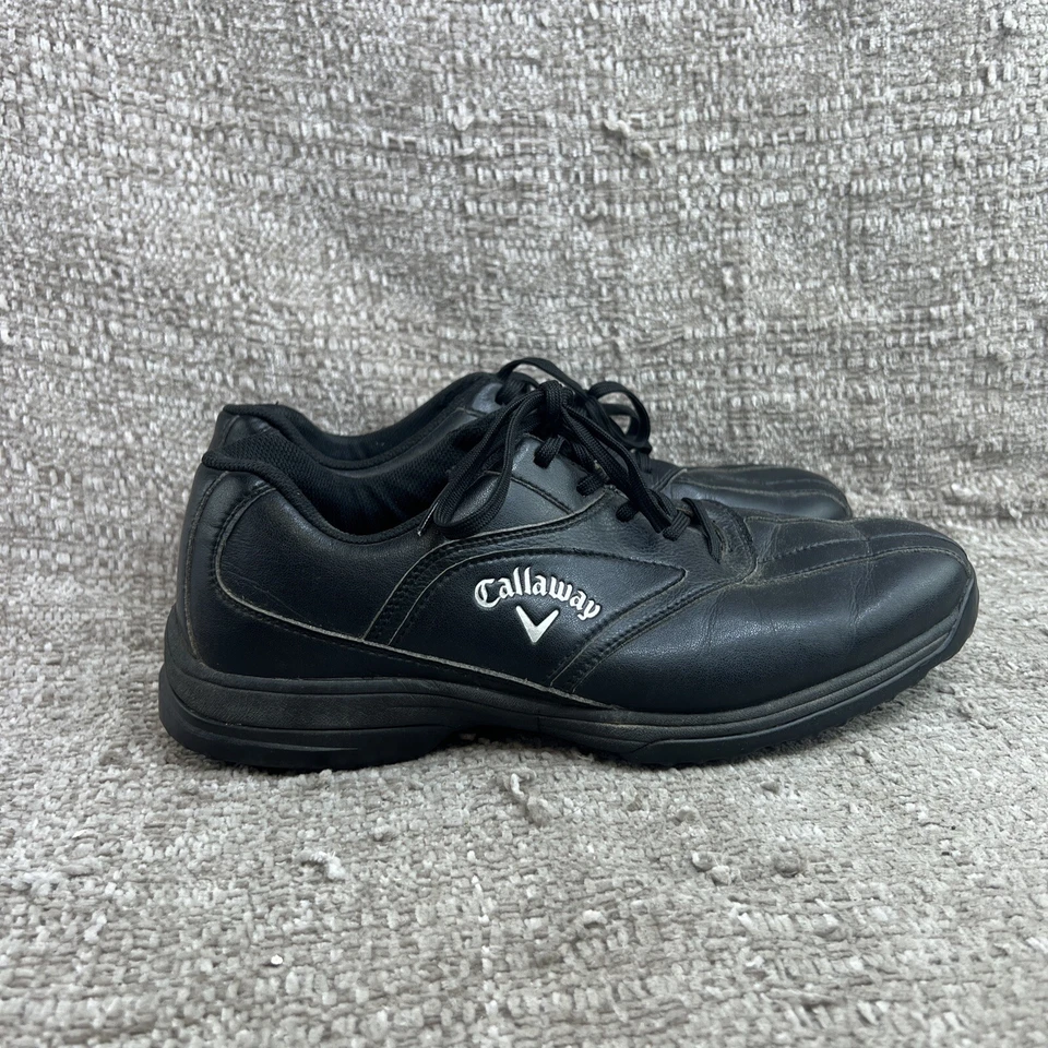 Callaway XTT Hot II Men's Size 10 Golf Shoes Black M157-02 - Image 2 of 4