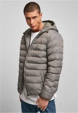 URBAN CLASSICS Men's Basic Bubble Jacket Asphalt Down Jacket Jacket