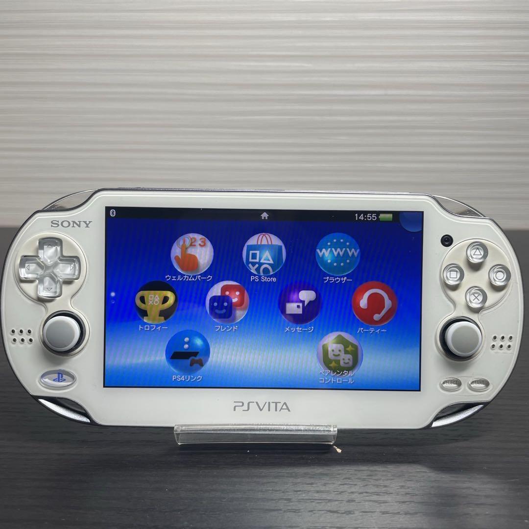 Near Mint ] Sony PlayStation Vita PCH-1100 AB02 Crystal