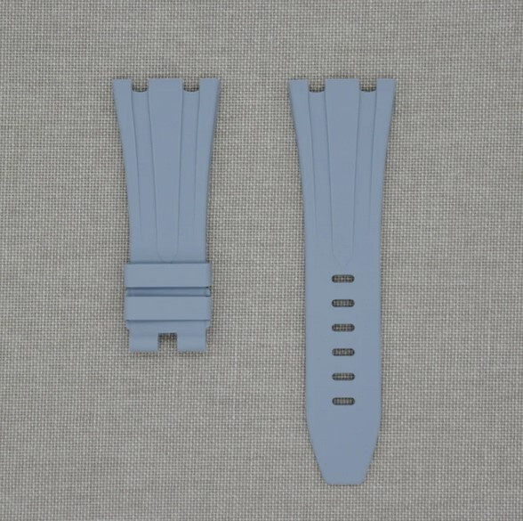 Bracelet Caoutchouc Tempomat Gris Pour Audemars Piguet Royal Oak Offshore 44mm - Neuf Avec étiquettes
