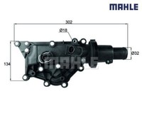 Thermostat, KüHlmittel Behr Mahle TH5983 FüR Renault