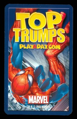 Infokarte Marvel Comic Heroes 2002 - Aus Liste auswählen - AA37