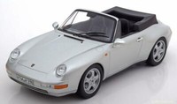 Porsche 911 993 Carrera Cabriolet 1993 Silber 1:18 Norev 187592