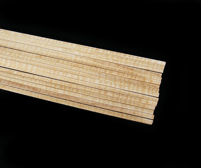 Curly Maple Binding, 20'' Length, Acoustic Electric Guitar, Craft, Box Inlay Wood