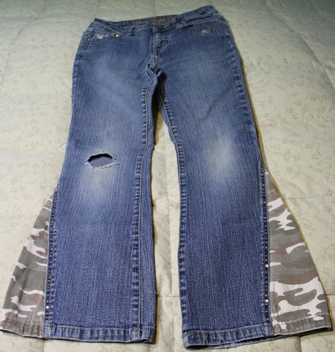 Arizona Jean Co Cami Embroidered Butterflies Set Girls Jacket Size M Jeans 8 Reg - Picture 6 of 12