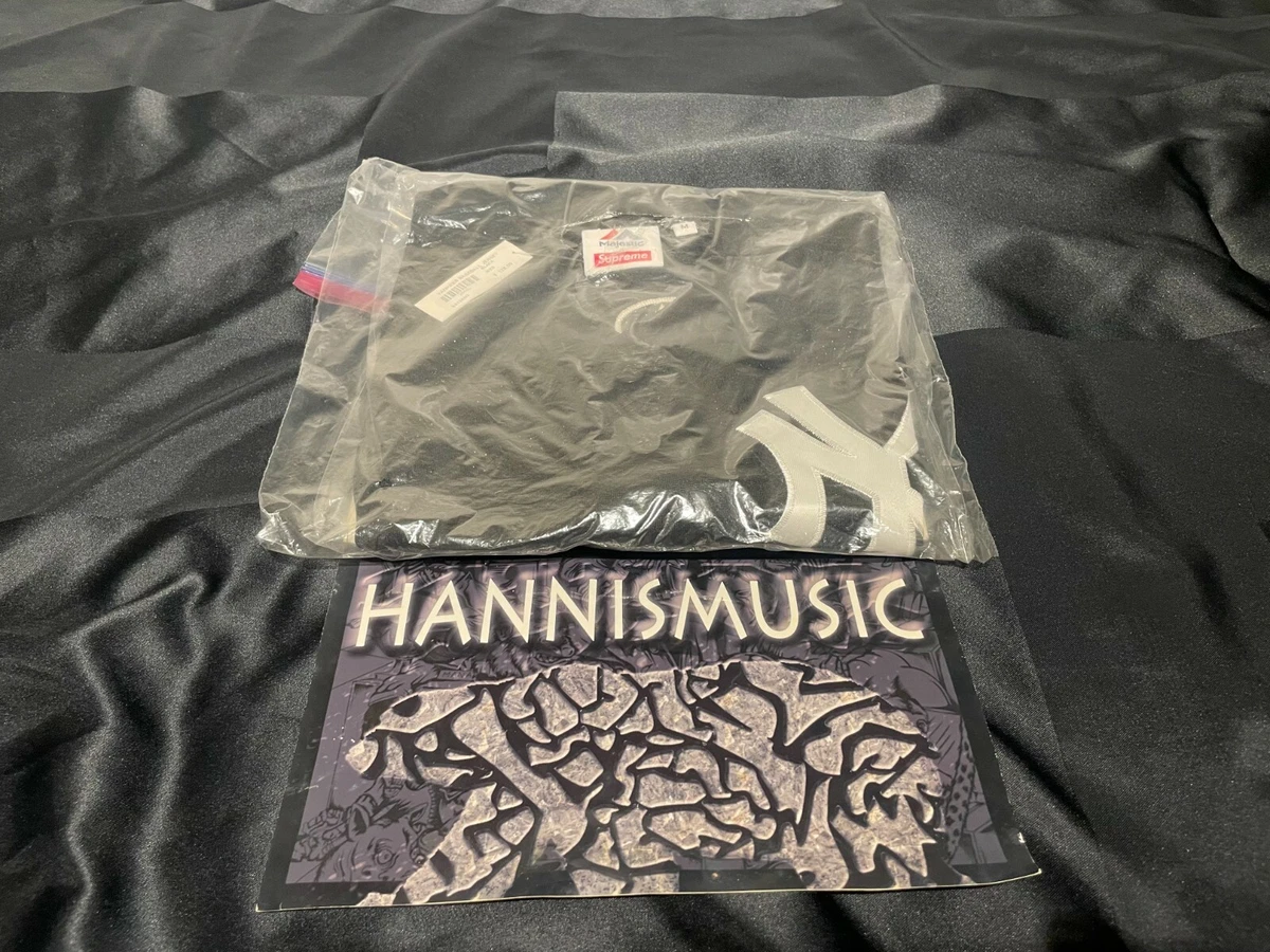 RARE DS SS15 SUPREME x MAJESTIC NEW YORK YANKEES BASEBALL JERSEY