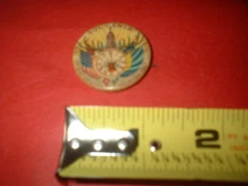 1907 STRAWBRIDGE CLOTHIER Souvenir Pin 21st Annual Reunion Vintage Philadelphia