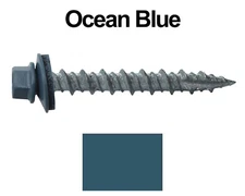 METAL ROOFING SCREWS: 1-1/2" (250) Bulk Colored Metal Roofing Screw Siding Screw