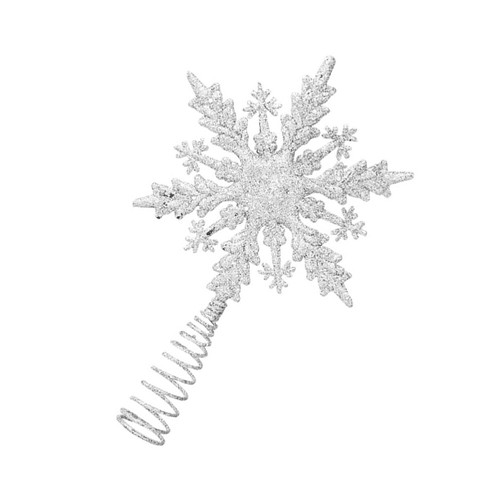 Christmas Tree Star Topper Decoration Snowflake Decorations - Picture 1 of 12