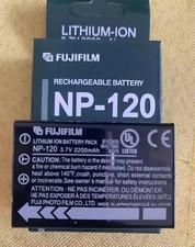 1pcs For FUJI FUJIFILM NP120 NP-120 Battery 3.7V 2200MaH Replacement