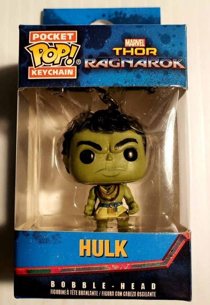FUNKO Thor Ragnarok Pocket Pop Keychain Hulk MARVEL Bobble Head NEW IN BOX
