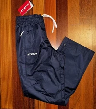 Men’s Small ~ CCM TEAM HOCKEY "True Navy" Blue Active/Warm-Up Pants #5591 NWT!