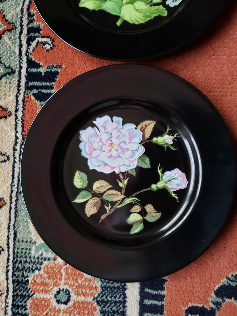 Tiffany & Co. Mrs. Delany's Flowers 黒皿 Tiffany, Mrs Delany's Flowers | Replacements, Ltd.