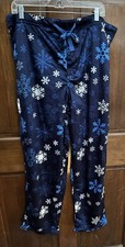 Ashford  Brooks Super Soft Flannel Snow Flake Pajama Sleep Pants Pajamas XL