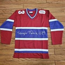 Shania Twain UP! 2003-2004 Tour Concert Hockey Jersey X-Small