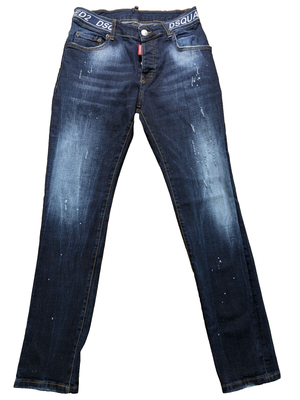 dsquared2 jeans men (46) 29x30 skater jean paint splash distressed 