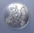1/2 oz. ANGEL IN YOUR POCKET - 30mm round .999 fine silver