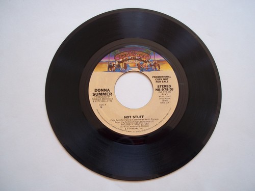 DONNA SUMMER - Hot Stuff (Mono / Stereo) PROMO 45 RPM 7" Record 1979 Casablanca - Imagen 5 de 6