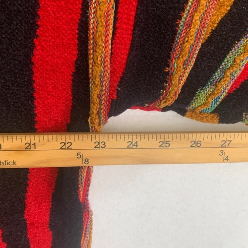 Vintage Tundra Canada 3D Knit Sweater XL Coogi Style Cosby Hip Hop Red Gold 90s - Afbeelding 6 van 7
