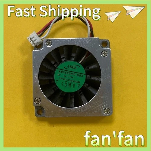 1PCS ADDA AB3505HX-QB3 3507 5V 3.5cm 3-wire ultra-thin blower radiator fan#