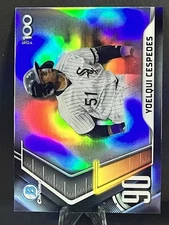 2022 Bowman Chrome Yoelqui Cespedes Top 100 Prospects #BTP-90  White Sox