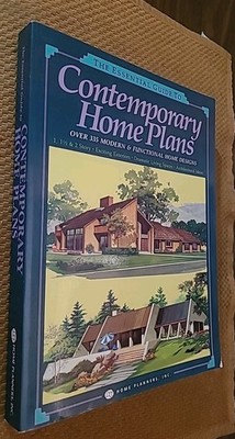 Essential Guide to Contemporary Home Plans  (1987, Paperback) VTG RARE Archetect