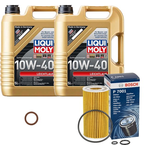 Filtre Huile Bosch 10L Liqui Moly L g ret 10W 40 Pour Mercedes filtre-huile-bosch-10l-liqui-moly-l-g-ret-10w-40-pour-mercedes