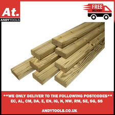 4.8Mtr X 25mm X 50mm Sawn Treated Roofing Batten Green Type A (2 x 1) - 10 Piece