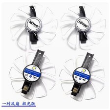 Graphics Card Fan For SAPPHIRE RX570 580 590 4G/8G Ultra Platinum Aurora Parts