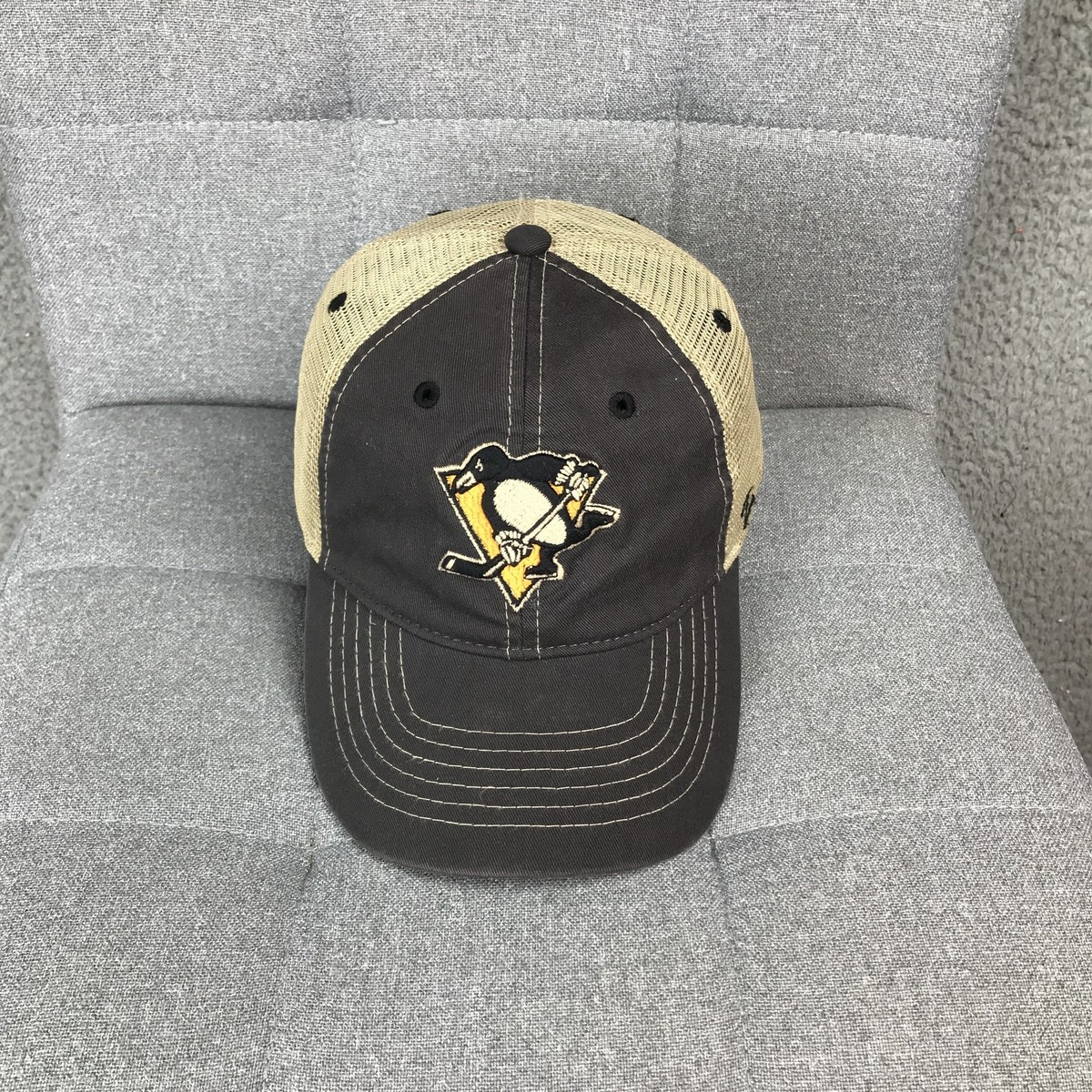 Casquette Zephyr Pittsburgh Penguins – NHL Hockey – Noir – Taille Unique Réglable – Occasion