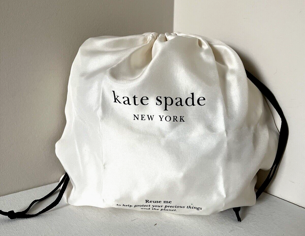 New Kate Spade Spade Flower Medium Backpack Signature Logo Navy
