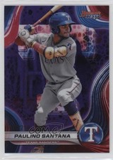 2024 Bowman's Best Top Prospects Purple Refractor /250 Paulino Santana 1bi0