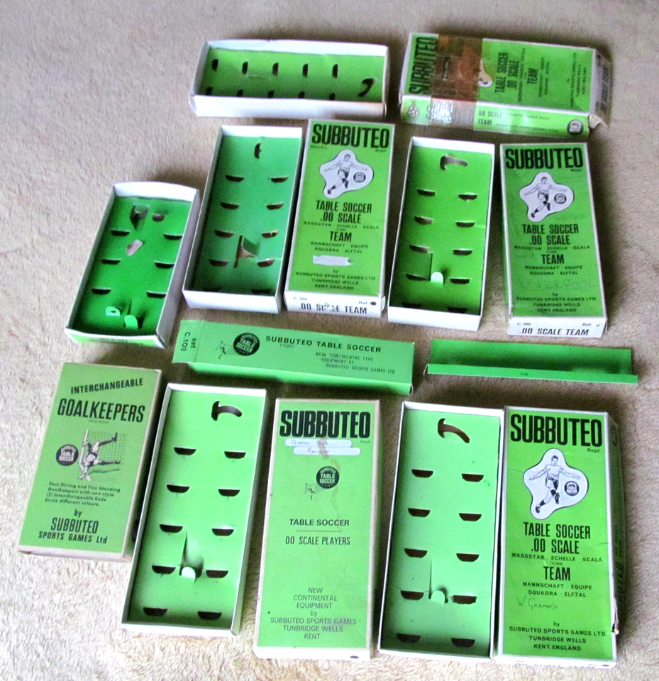 Collection SUBBUTEO Heavyweight HW Team original 7 EMPTY BOXES incl Ref ...
