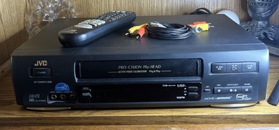 JVC Pro-Cision VCR+ w/ Remote; Energy Star; HR-VP656u; Made In Malaysia